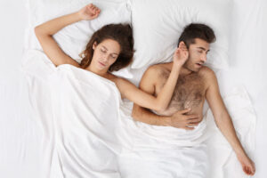 Dormir en pareja colchón viscoelastico